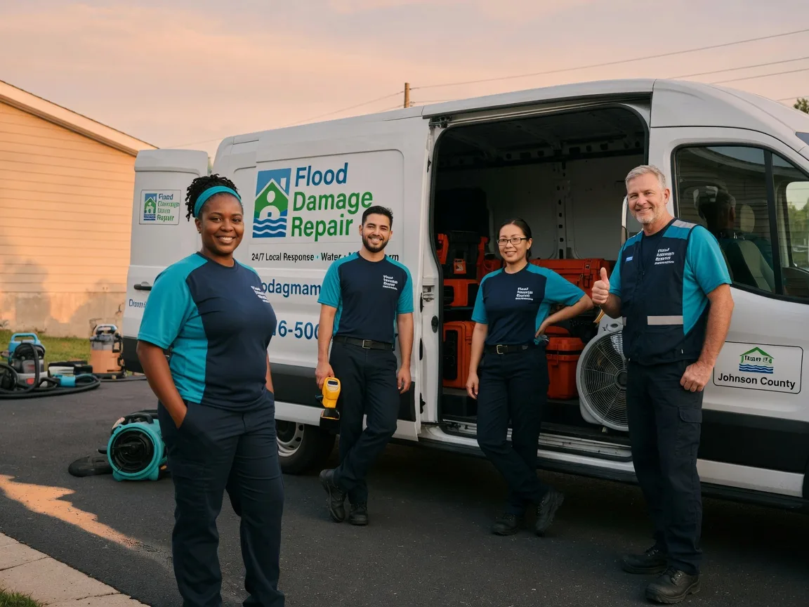 Water Damage Restoration company in Merrifield, MN